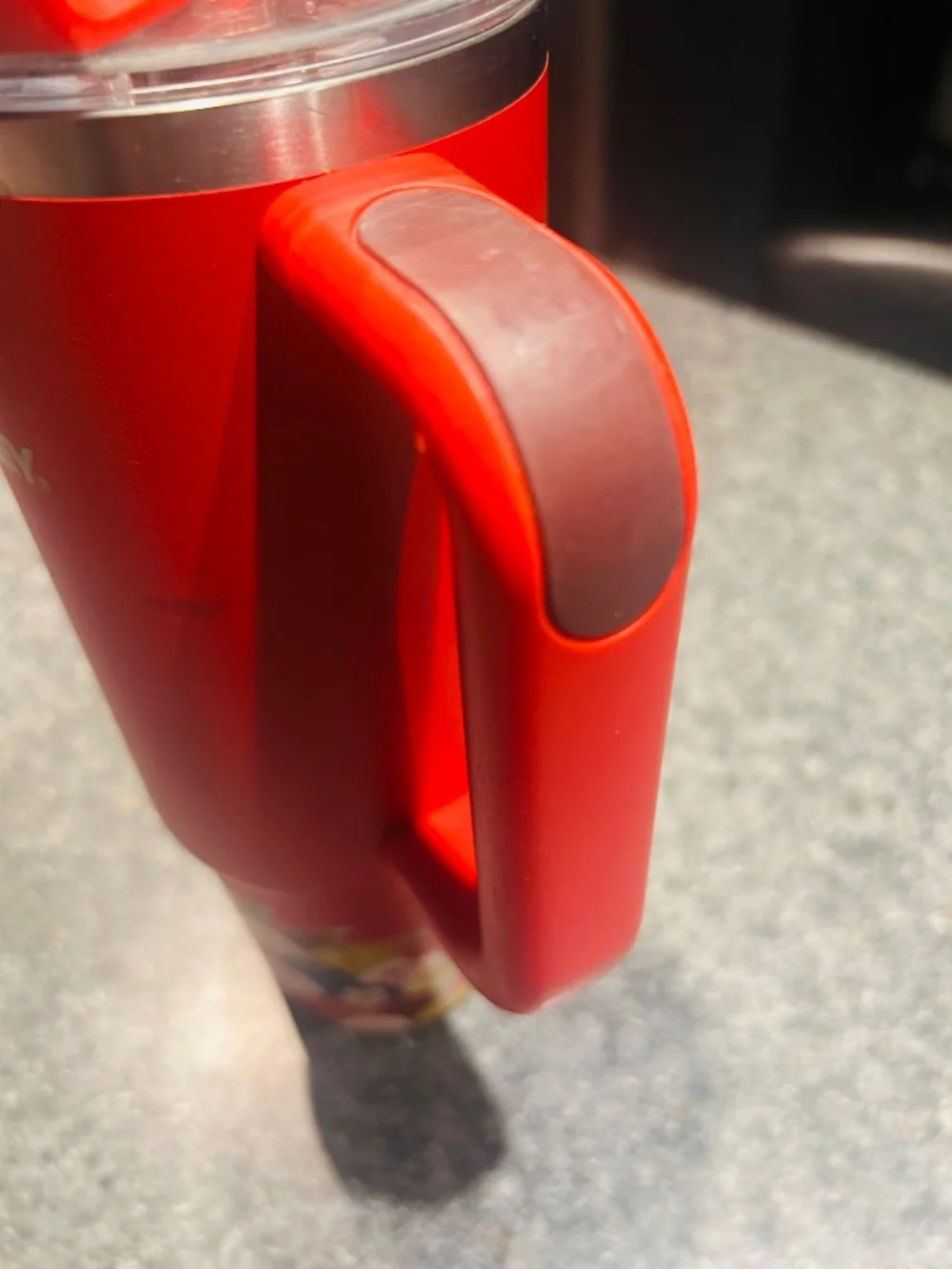 Stanley 40oz Quencher Red Floral Limited Edition Tumbler - Picture 7 of 7
